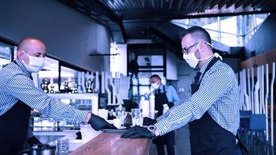Medidas de seguridad frente al coronavirus en bares y restaurantes